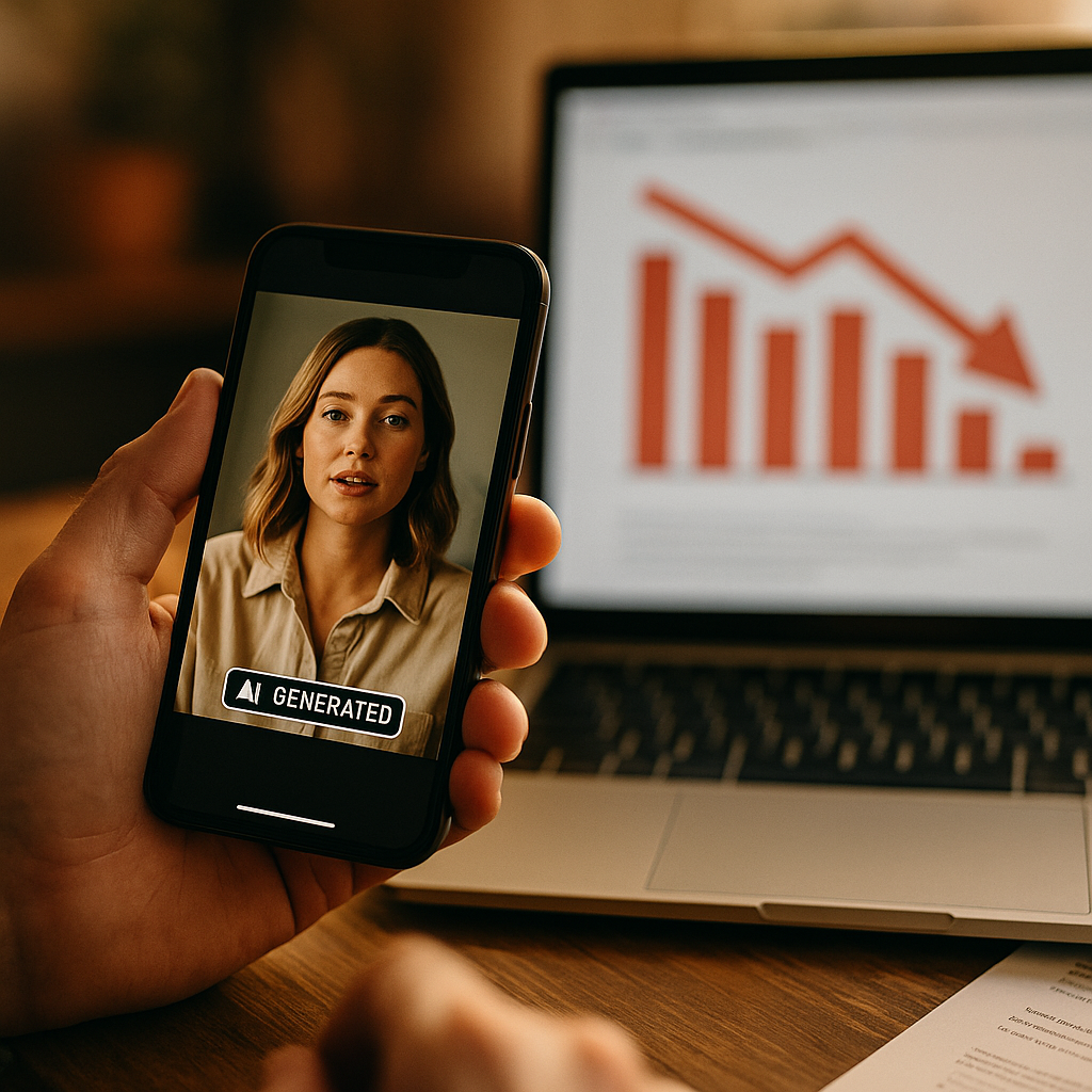AI Video Disclosure Labels Trigger a Reach Penalty Brands Must Plan For