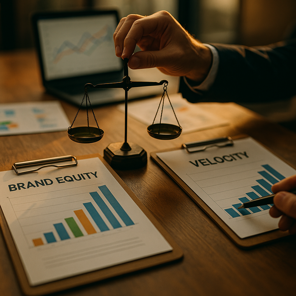 Flexible KPI Framework, Balancing Brand Equity and Velocity Metrics