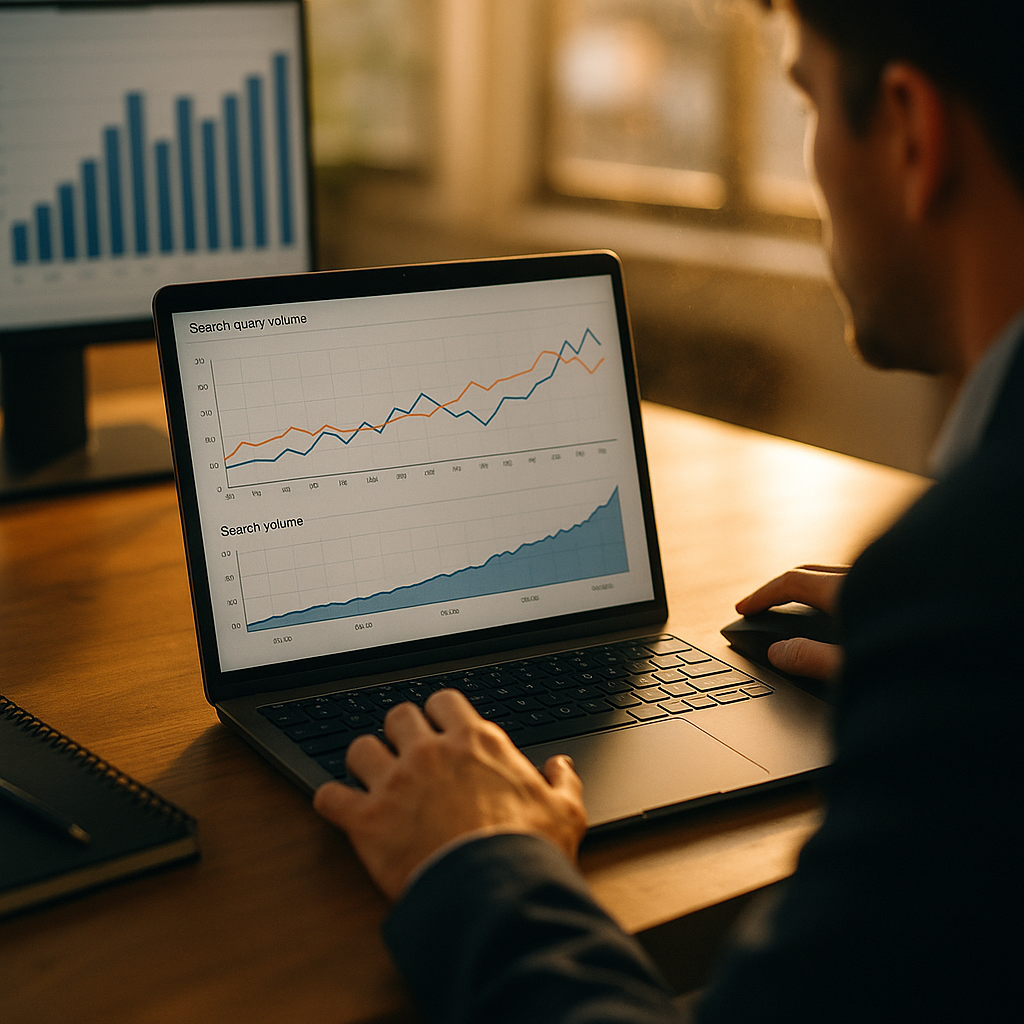 LLMs Forecast Query Shifts Before Rivals See the Volume