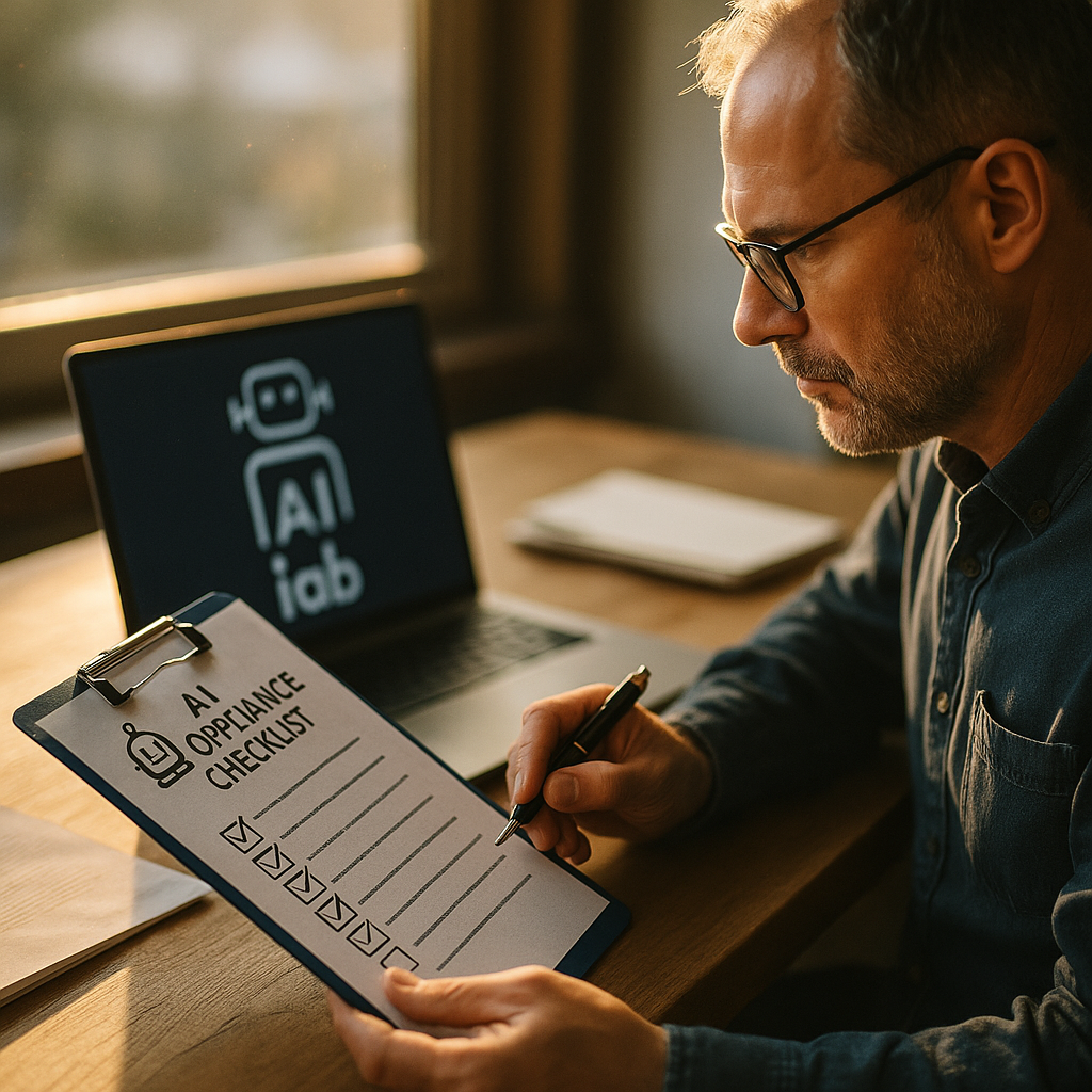 IAB AI Disclosure Framework, the Pre Enforcement Compliance Checklist