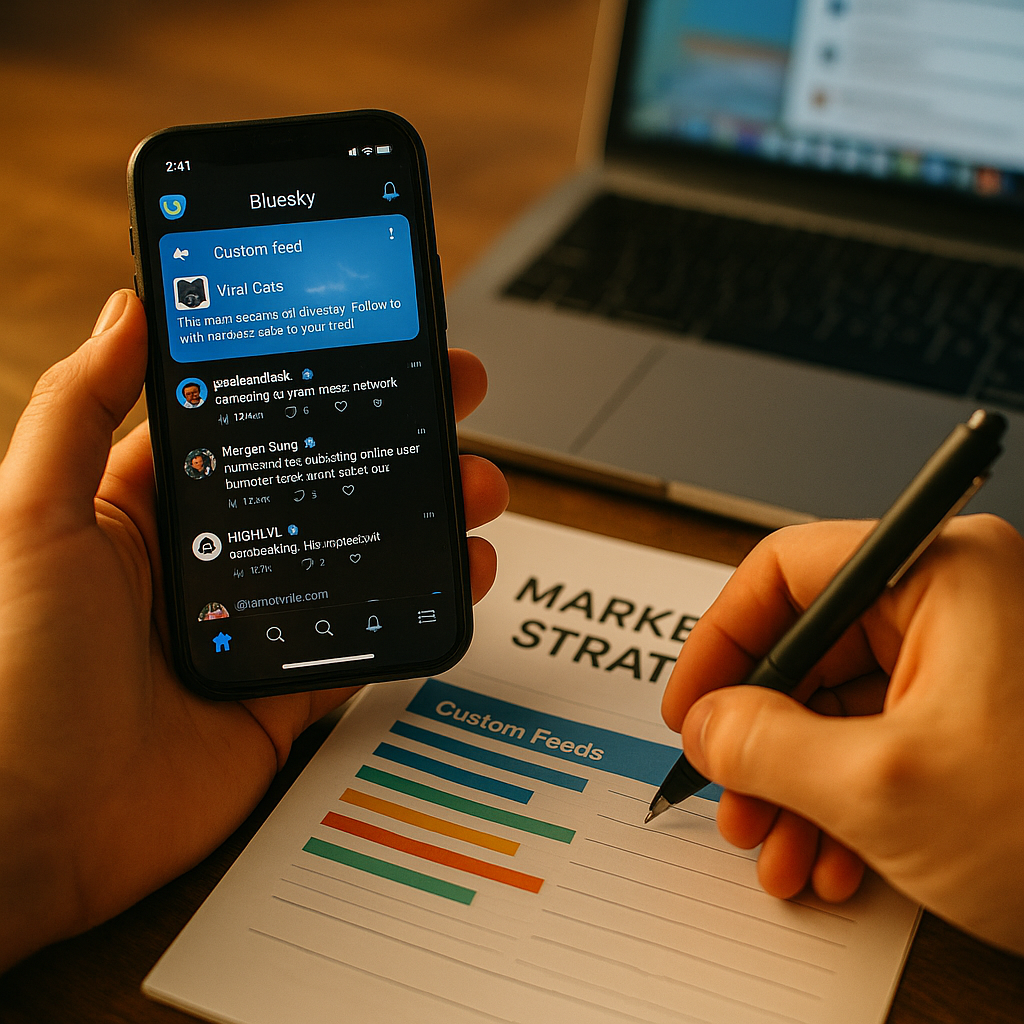 Bluesky Custom Feeds, A Brand Playbook for Organic Reach