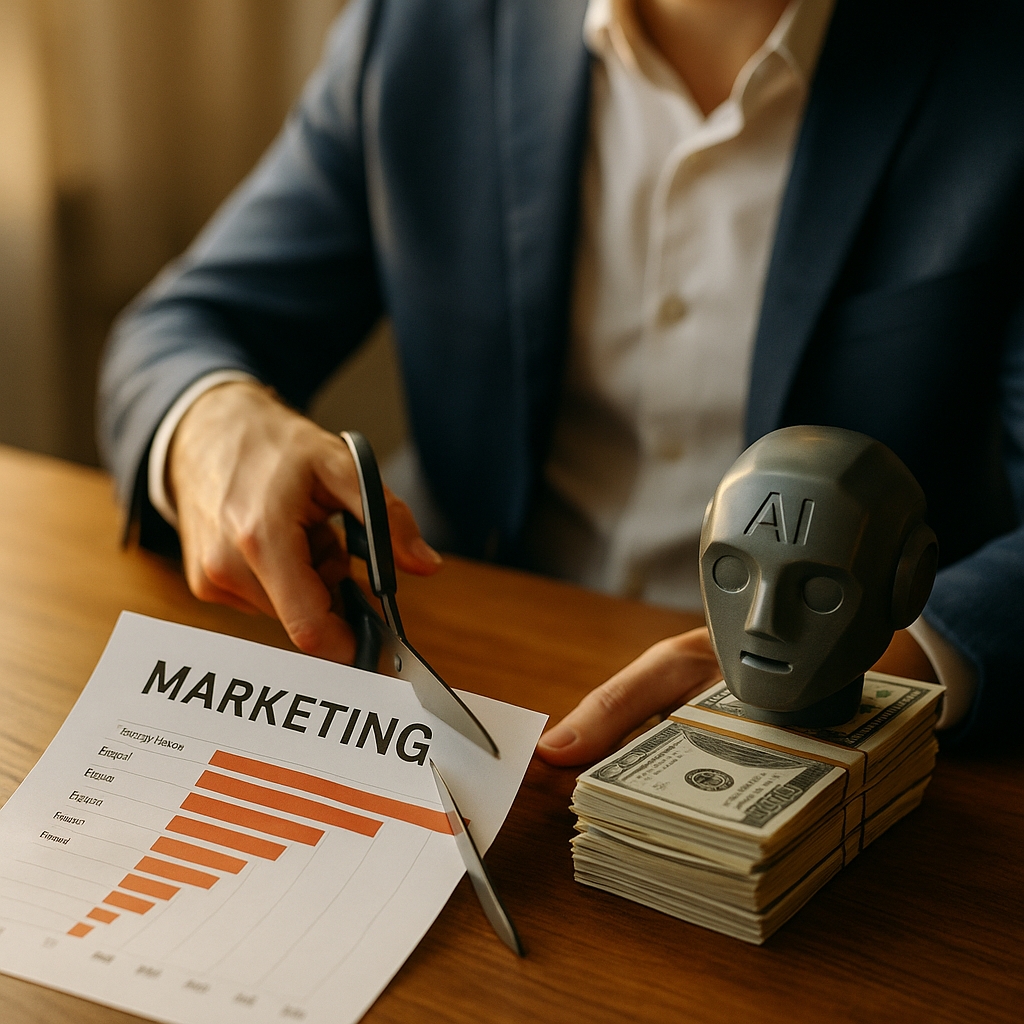 CMOs Fund Unproven AI Bets by Cutting Proven Channels