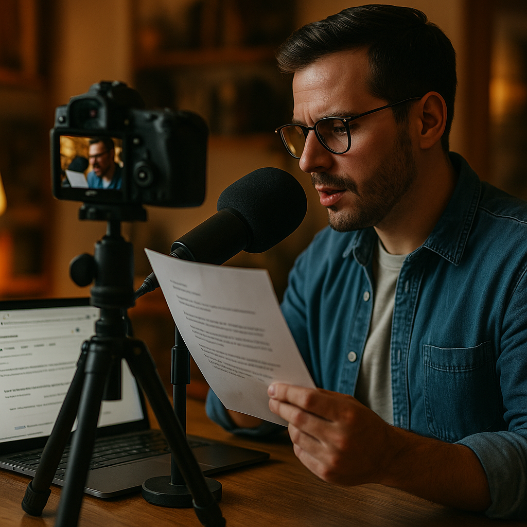 Script Creator Videos So AI Overviews Quote Them Verbatim