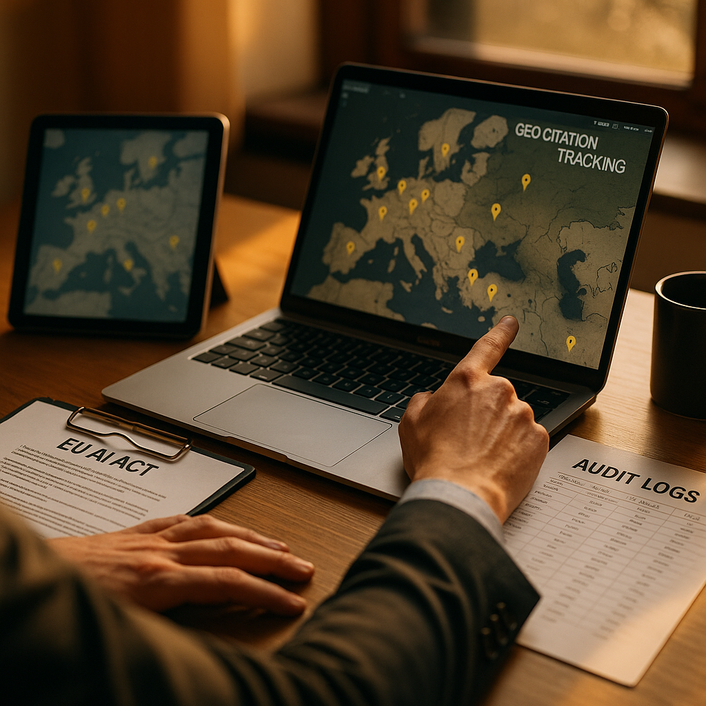 GEO Citation Tracking Tools, Are Your Audit Logs Ready for the EU AI Act