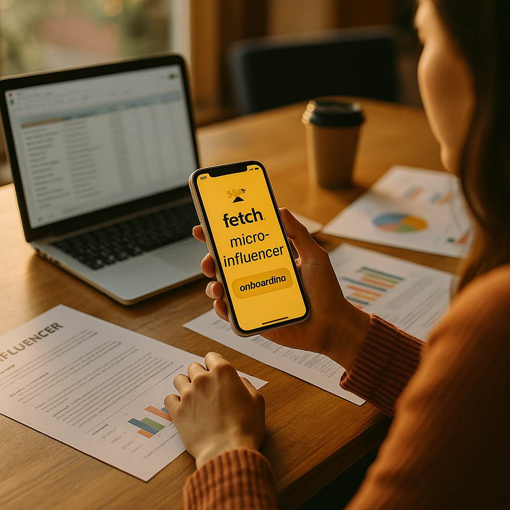 Fetch Micro Influencer Onboarding: A Brand Scale Playbook