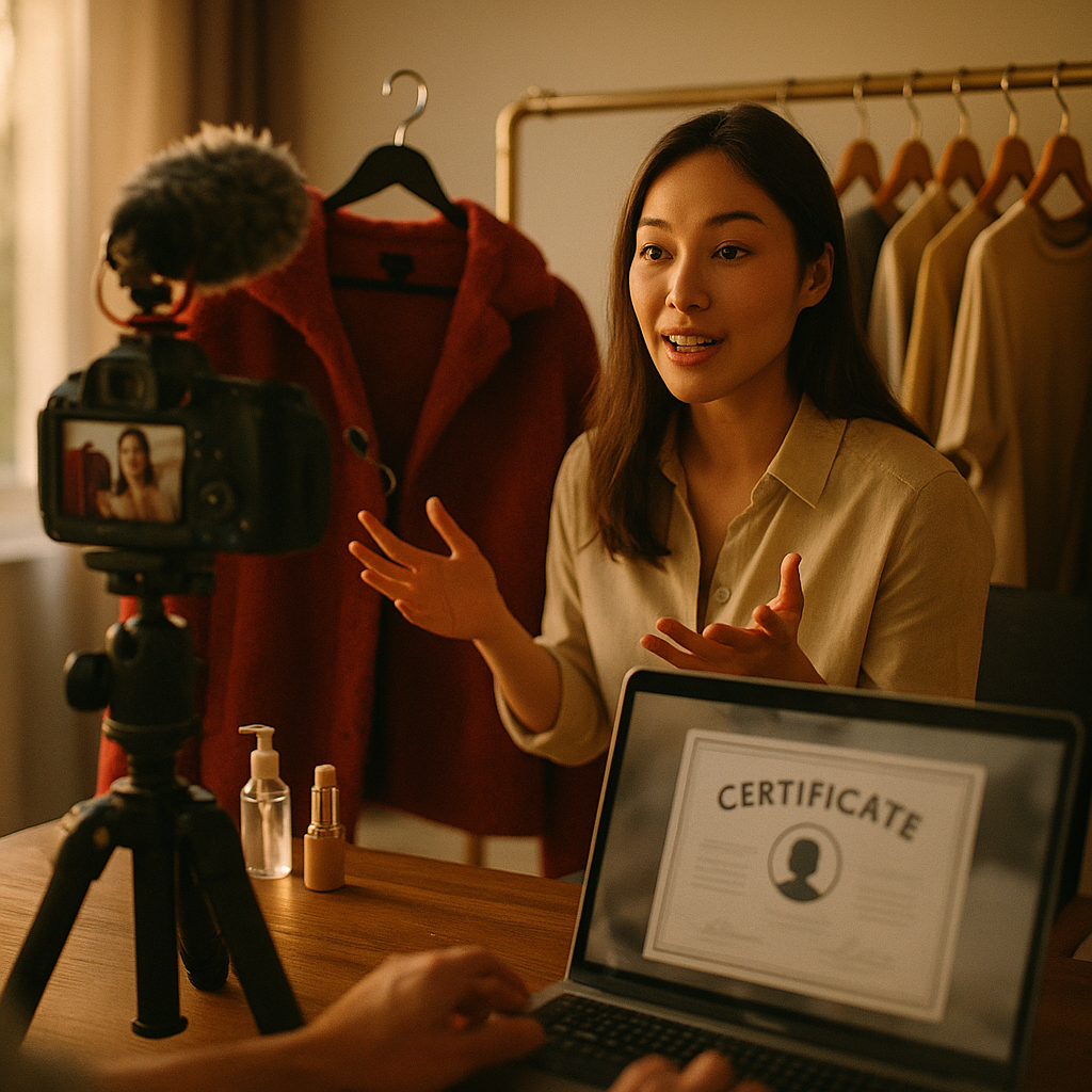 Live Shopping Hosts, Ghosts Certification Turns Talent Into Careers