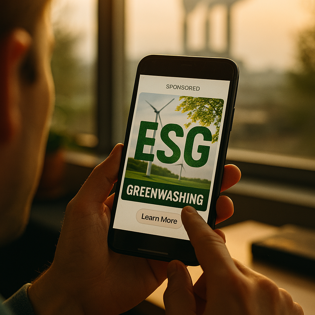 ESG Claims in Sponsored Content, Closing the Greenwashing Risk Gap