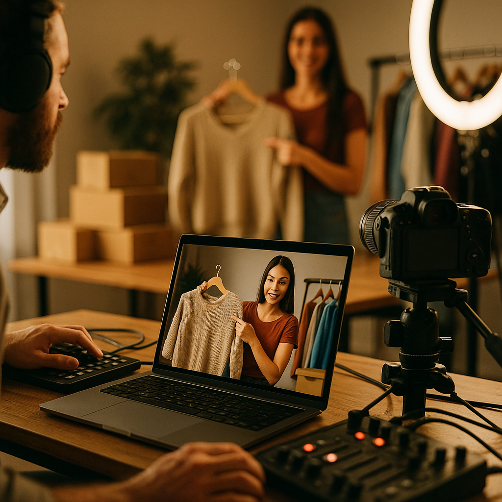 Live Commerce Broadcast Stack, The Four Layers Brands Skip