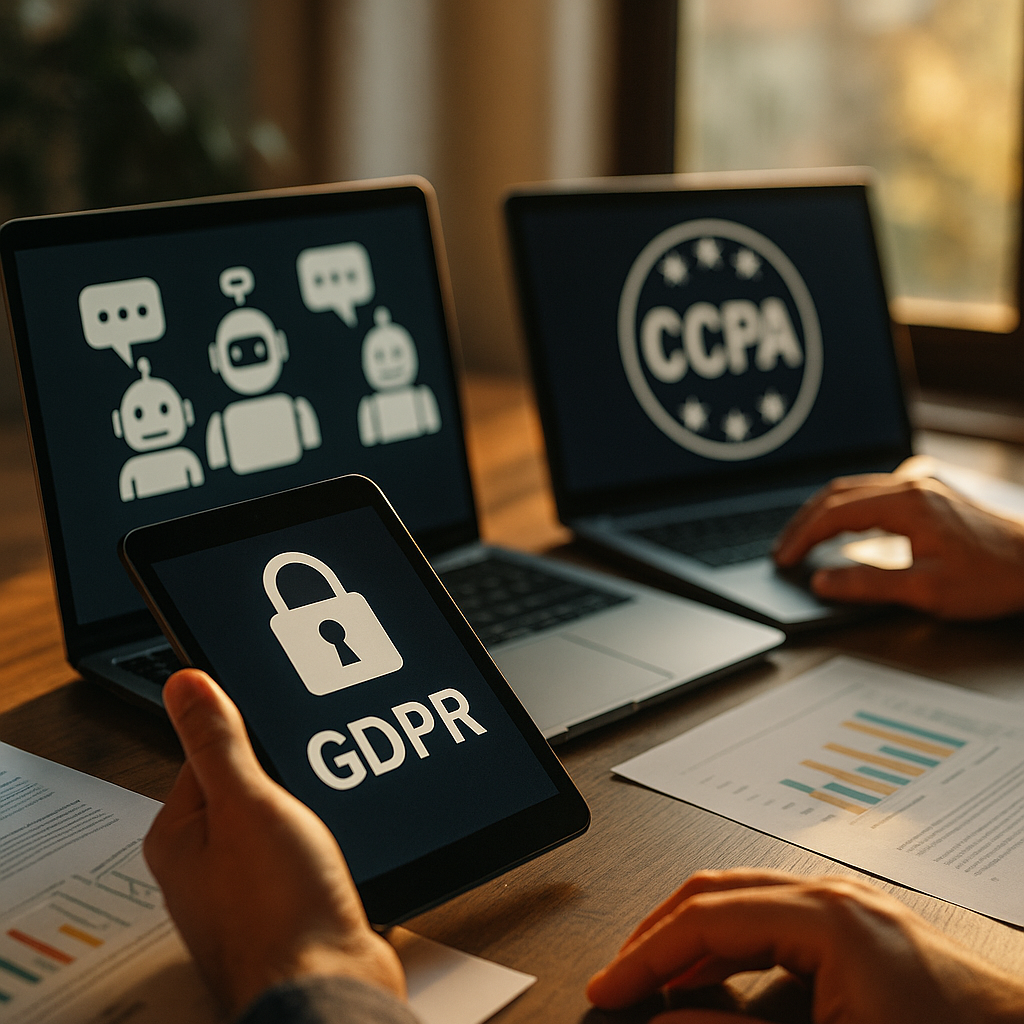 Multi Agent AI Campaigns, Closing the GDPR and CCPA Audit Gap