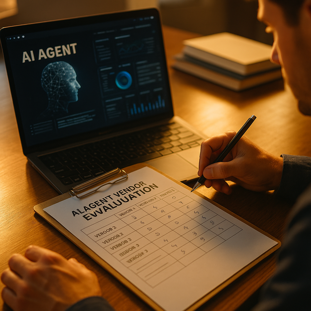 AI Agent Vendor Evaluation, A Scorecard for Unified Stacks