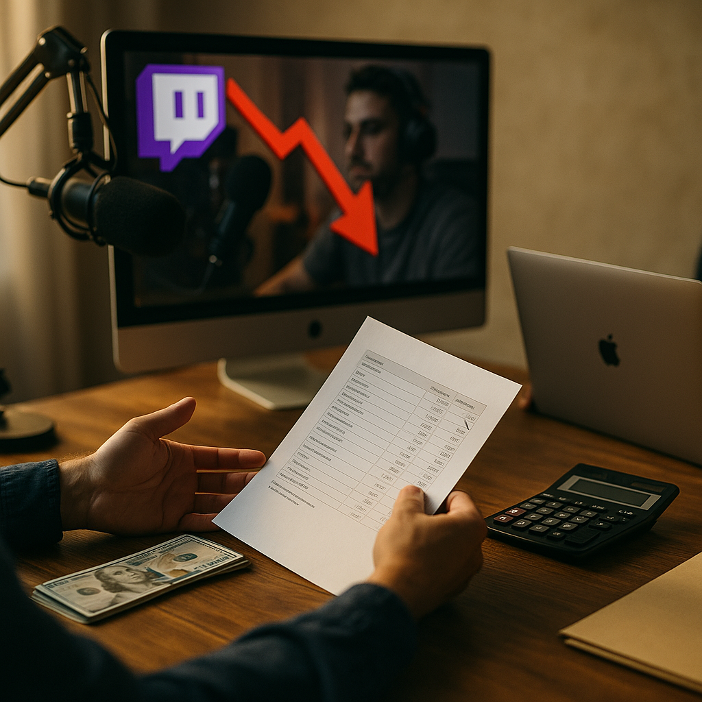 Twitch Rate Drops: A Brand Guide to Renegotiating Creator Deals