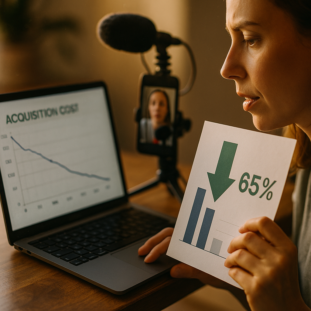 Micro Expert Creators Cut Acquisition Cost by 65 Percent