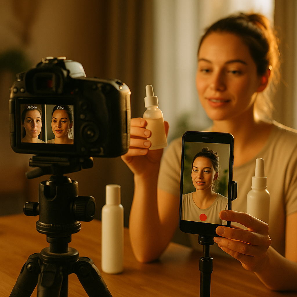 Before and After Skincare Videos, Staying FTC Compliant