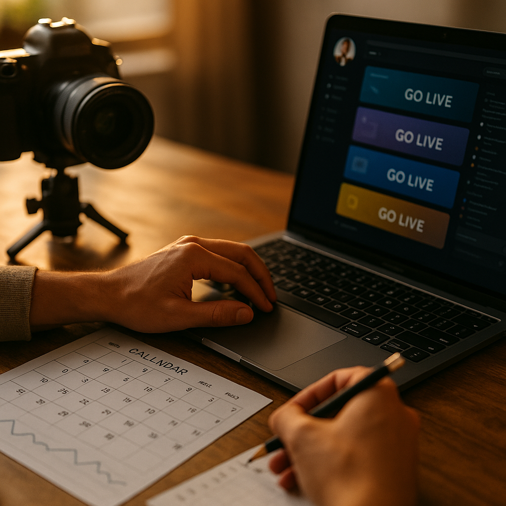 Quarterly Creator Drops, Syncing Livestream Calendars for Revenue