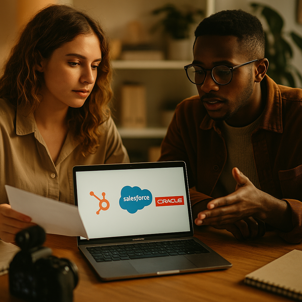 HubSpot vs Salesforce vs Oracle, Which CRM Fits Creator Teams