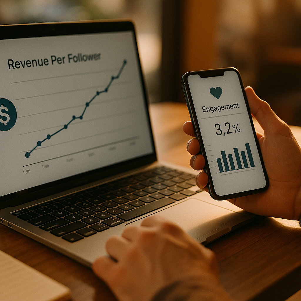 Revenue Per Follower Overtakes Engagement as Top Creator Metric