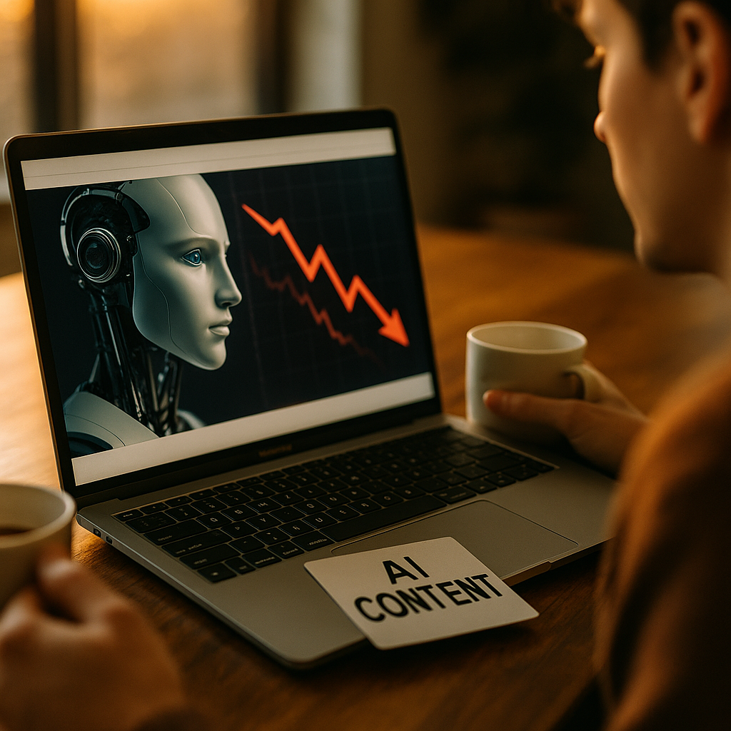 AI Content Trust Falls to 34 Percent, Forcing Brand Disclosure