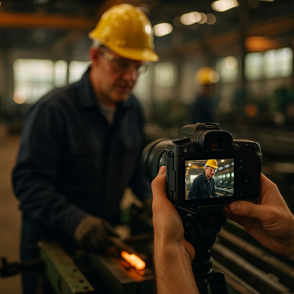 Manufacturing Content, the Factory Footage Brief B2B Buyers Trust