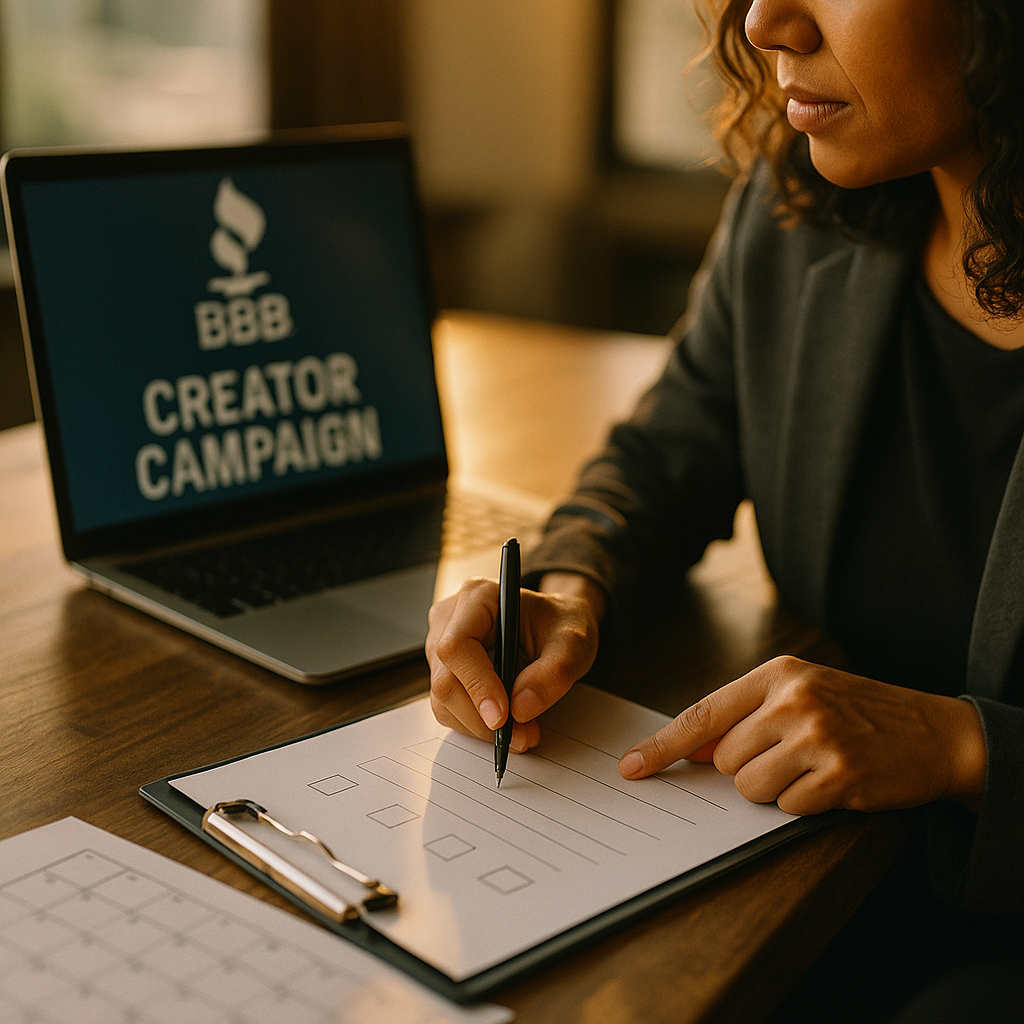 BBB National Programs Review, Preparing Creator Campaigns Early