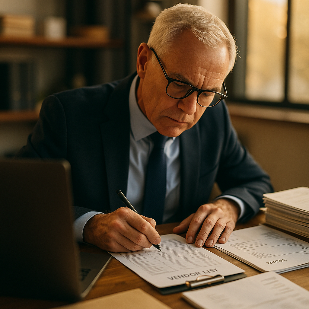 Vendor Consolidation, A CFO Approved Audit Sequence