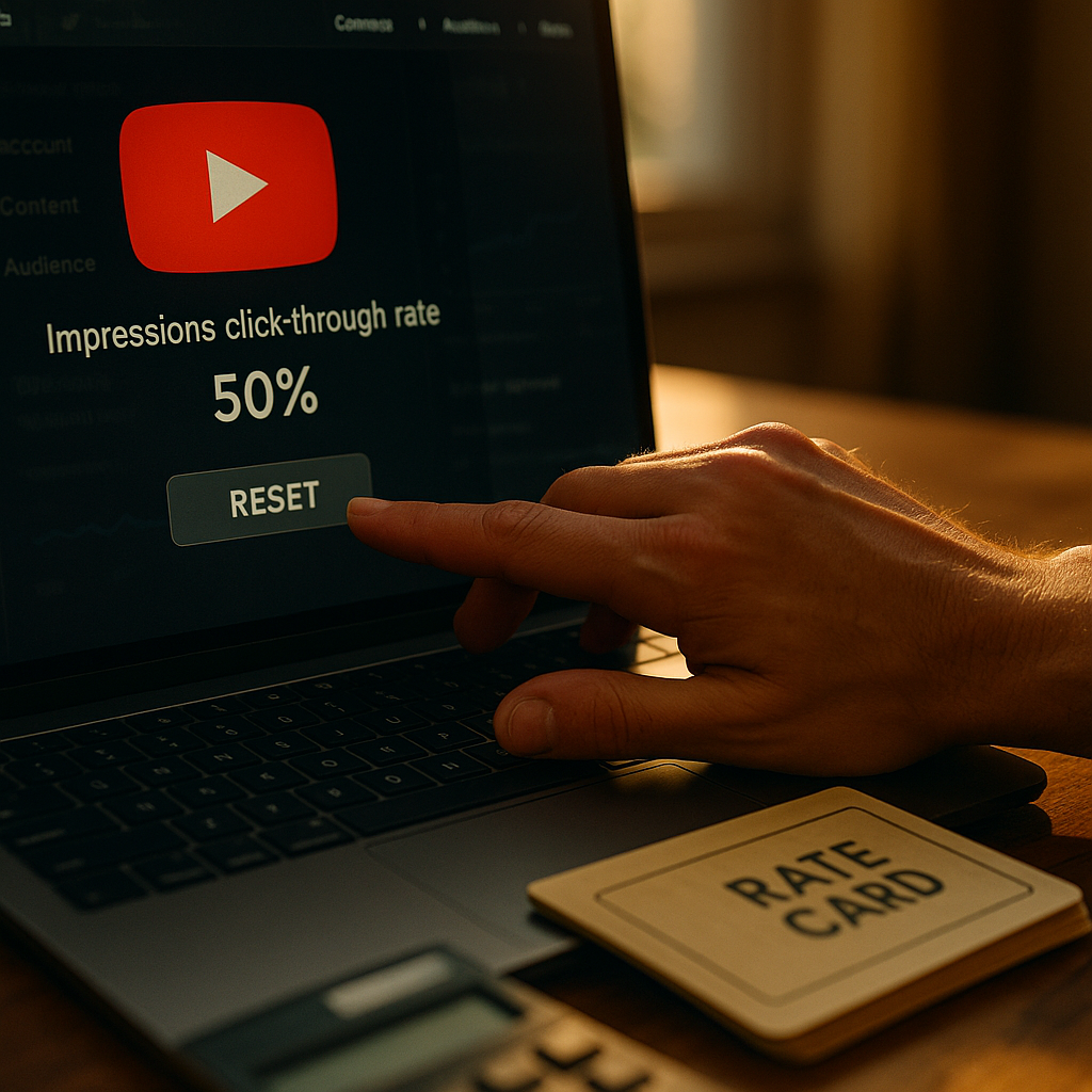 YouTube Impression Click Views: Resetting Creator Rate Cards