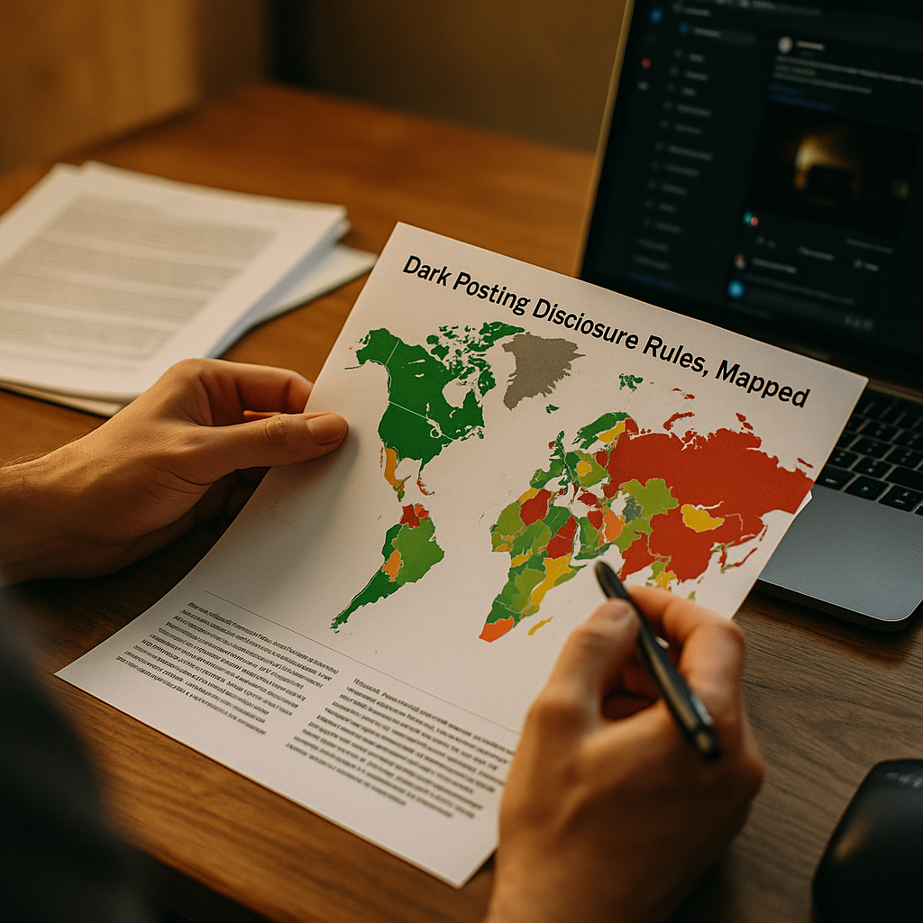 Dark Posting Disclosure Rules, Mapped Market by Market