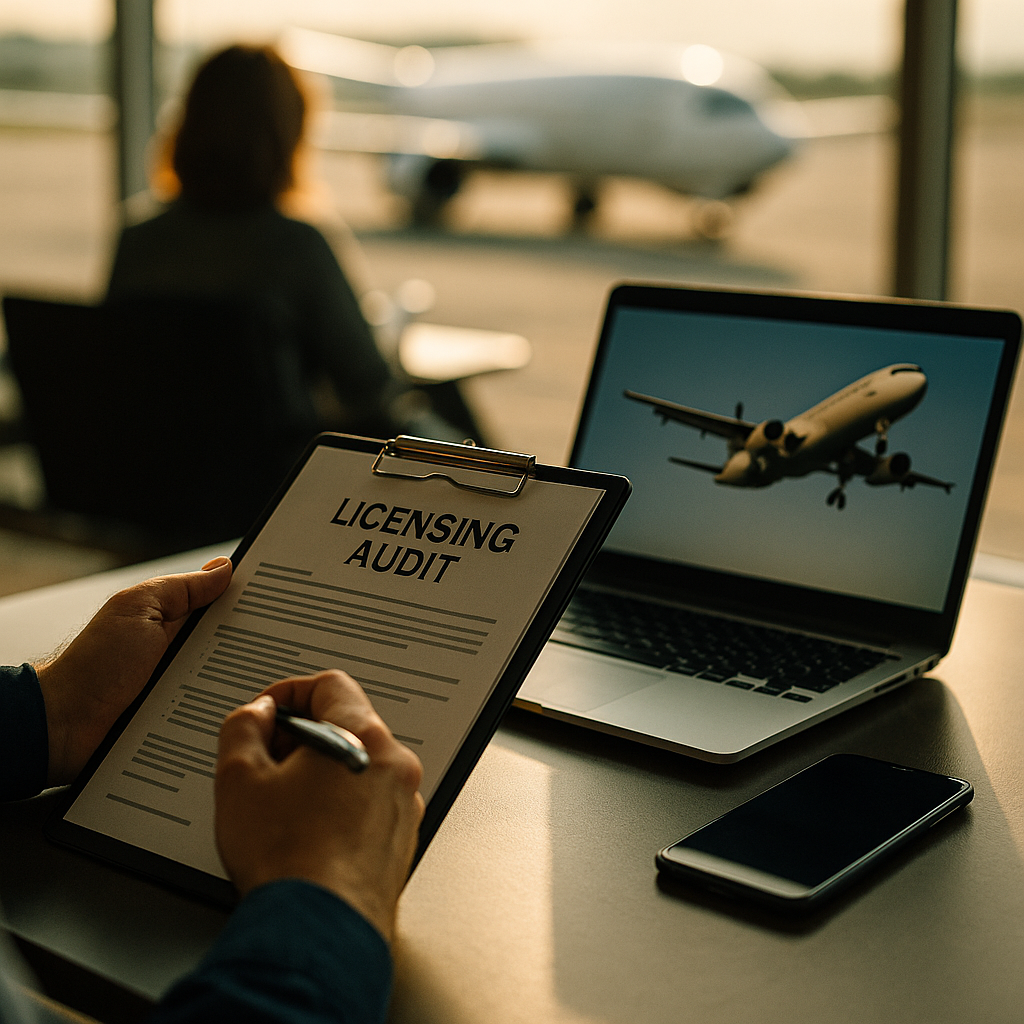 Pre Flight Licensing Audits, Closing the Paid Usage Rights Gap