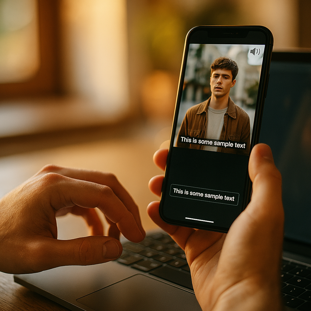 Silent First Editing, Subtitle Rules for Muted Autoplay Feeds