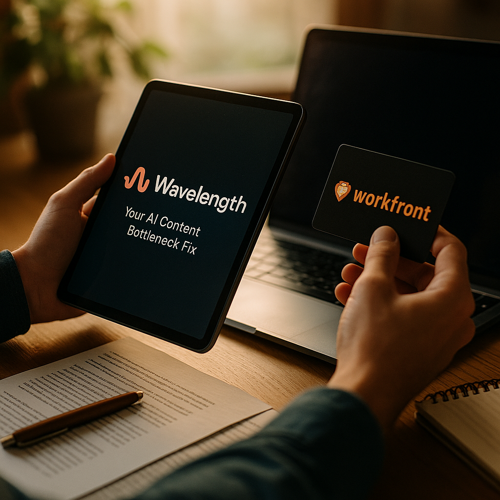 Wavelength vs Workfront, Choosing Your AI Content Bottleneck Fix