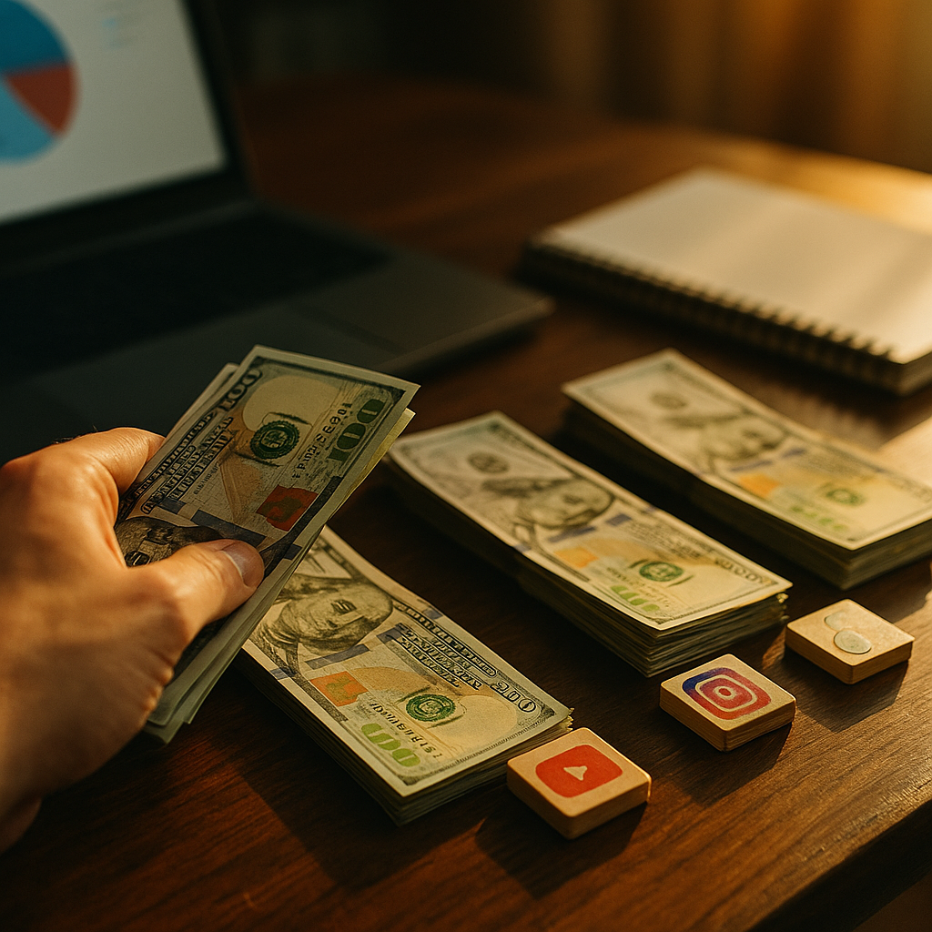 Creator Portfolio Diversification, A Platform Risk Budget Split