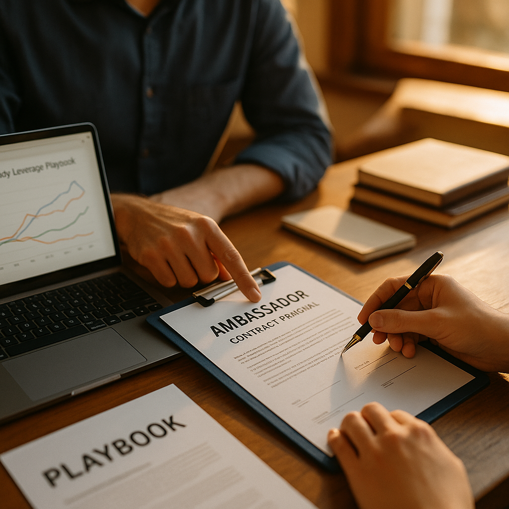 Ambassador Contract Renewals, The 90 Day Leverage Playbook