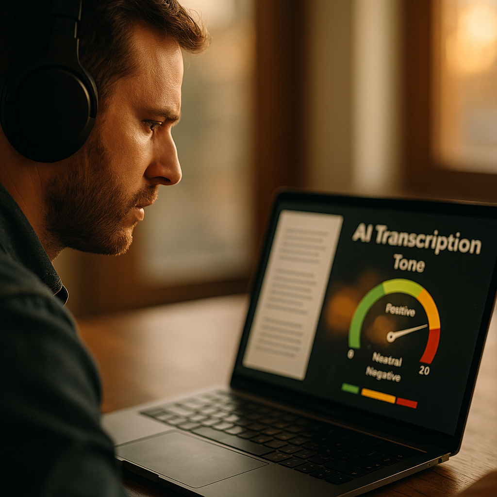AI Transcription Scores Creator Tone, Bias Risks Lurk