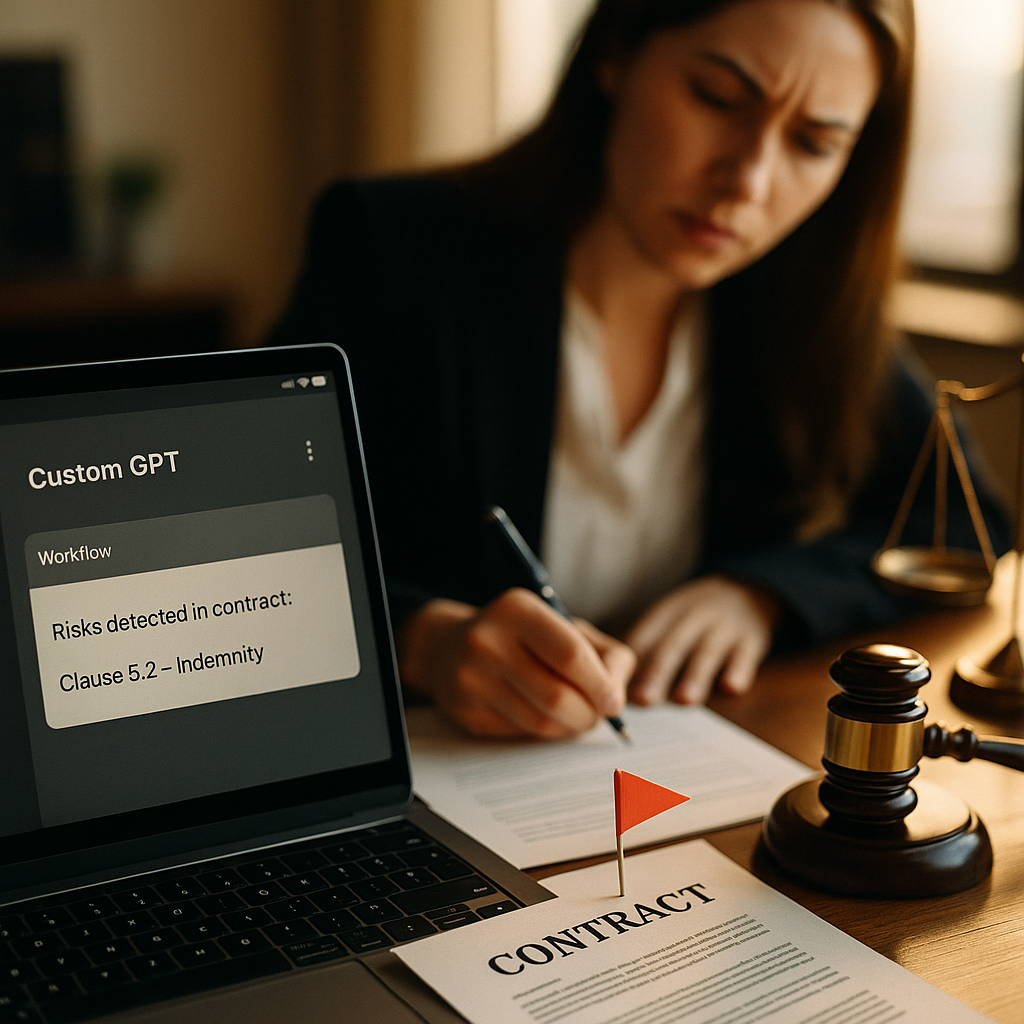 Custom GPT Workflows Flag Contract Risks, Legal Still Decides