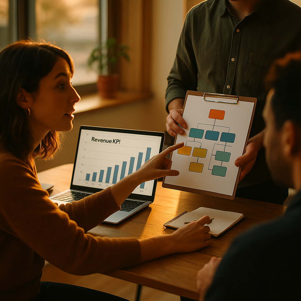 Revenue KPI Org Charts, Restructuring Creator Teams for Growth