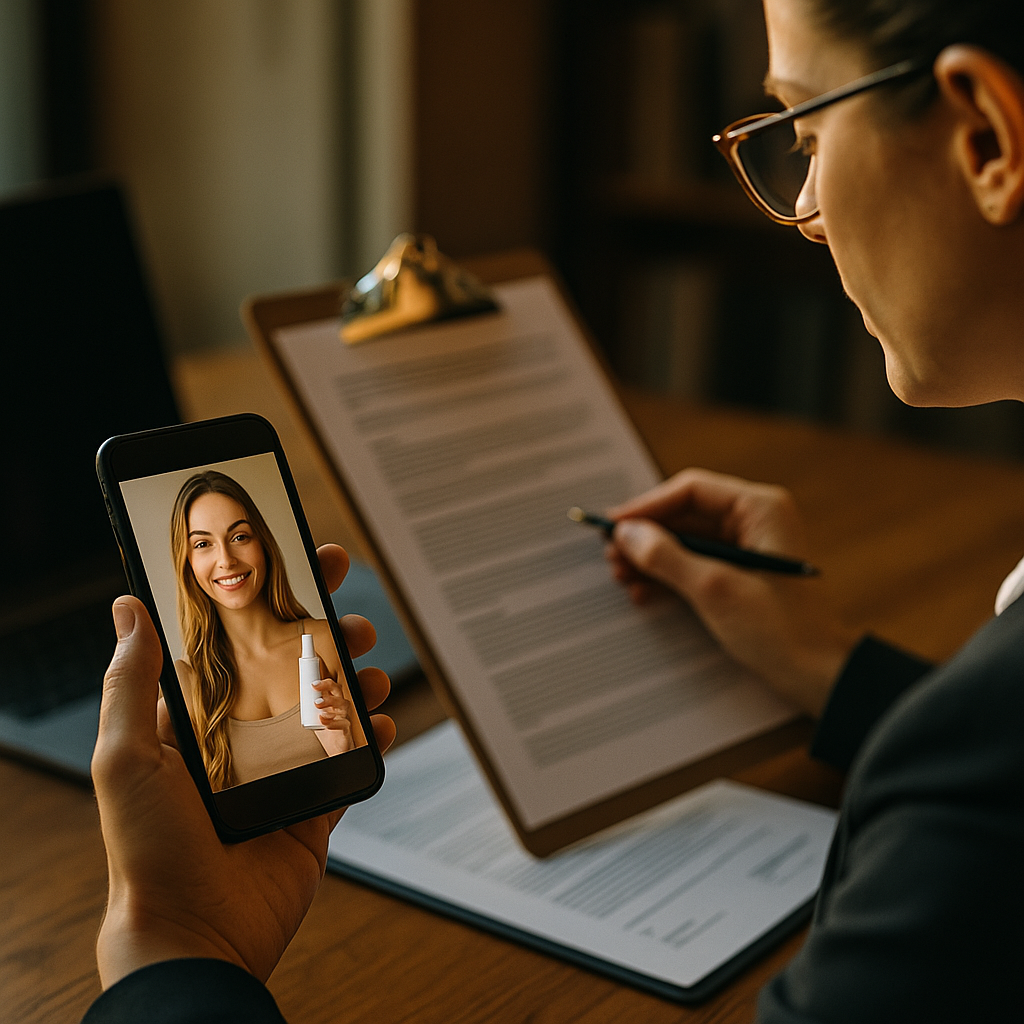 AI Generated Influencer Ads, Closing the Liability Review Gap