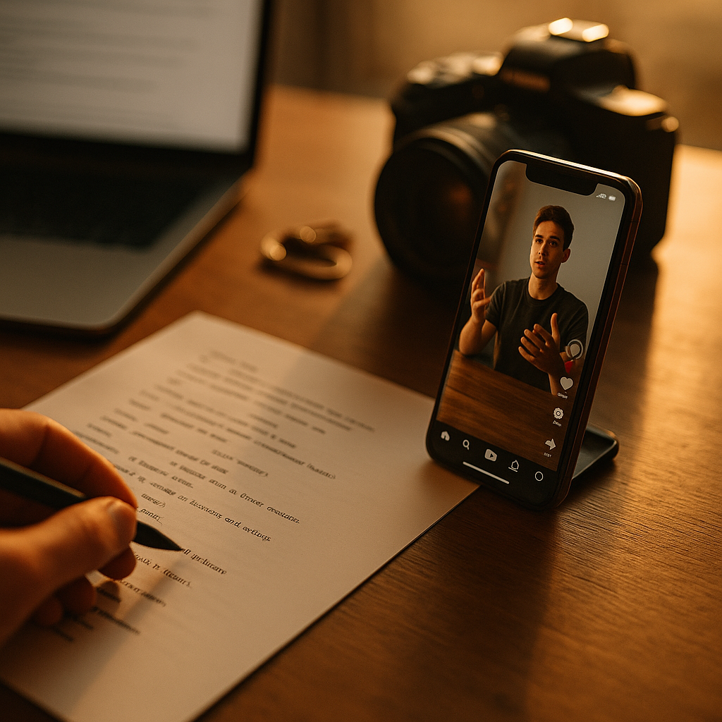 Short Form Video Scripts, the Structure That Tracks Revenue