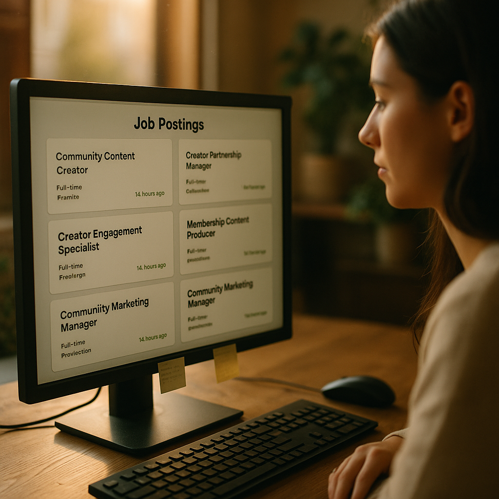 Job Postings Reveal Creator Teams Built for Retention, Not Reach
