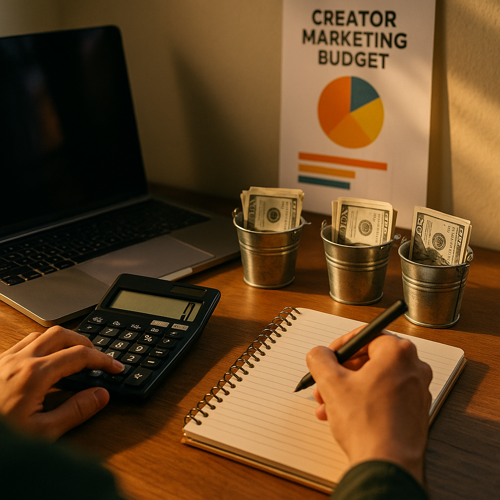 Always On Creator Budgets, Splitting Spend Across Three Buckets