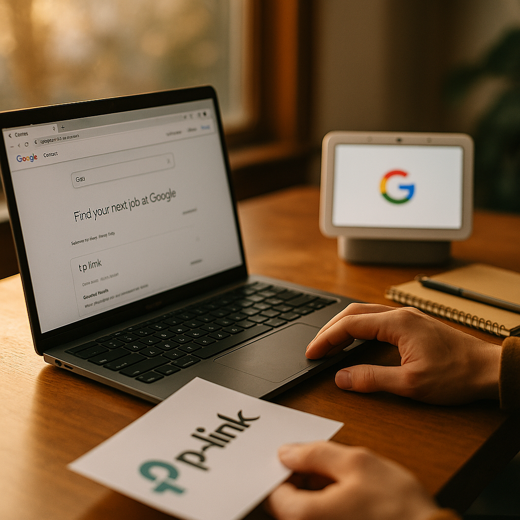 Google Coty and TP-Link, The Creator Hiring Sequence