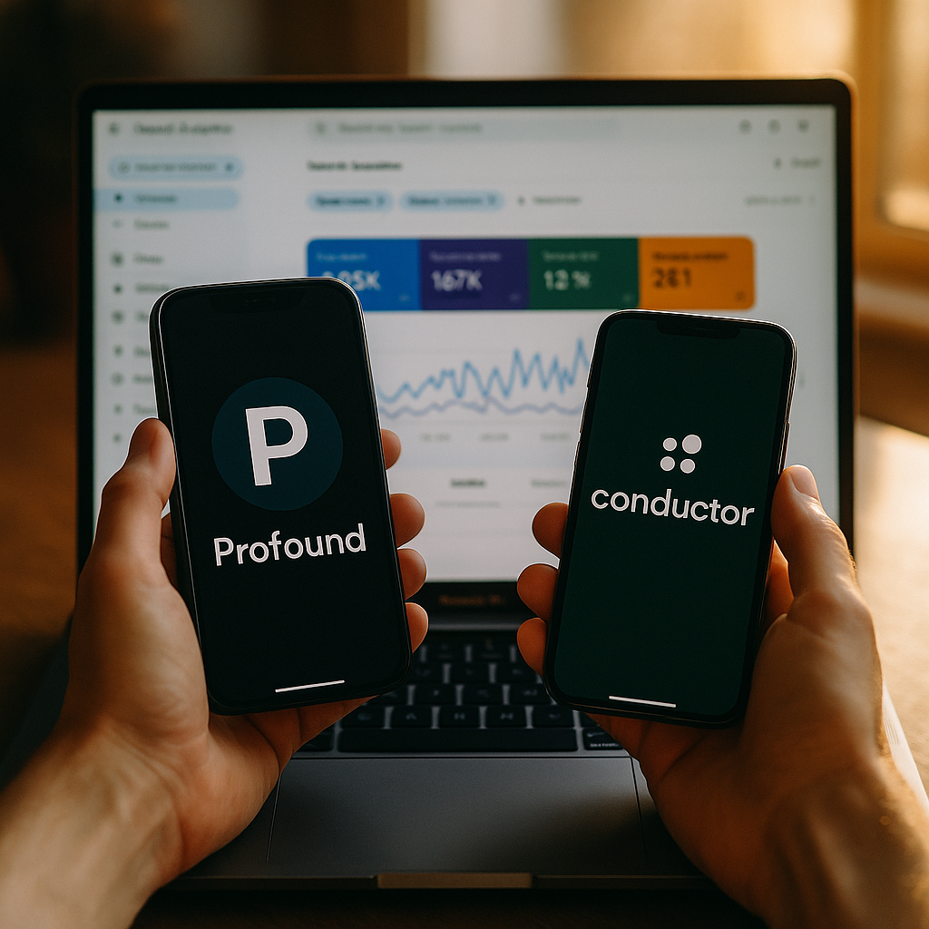 Profound vs Conductor, Pick Your AI Visibility Tool