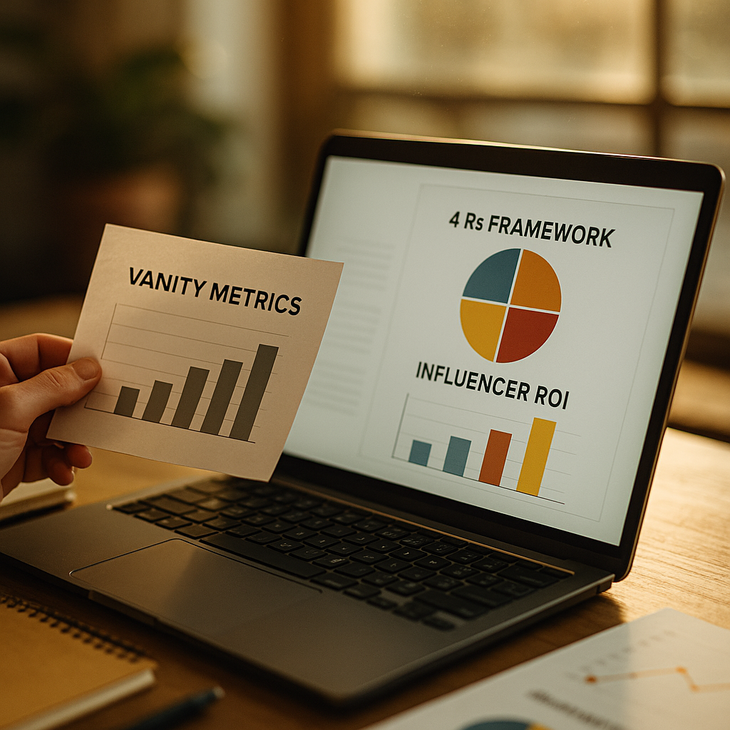4 Rs Framework Replaces Vanity Metrics to Prove Influencer ROI