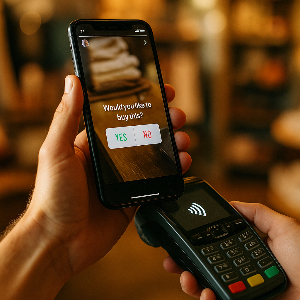 Poll to Purchase Stories, the Format Cutting Checkout Taps