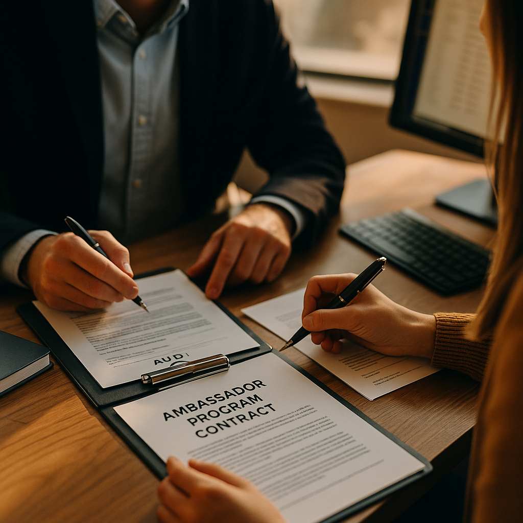 Ambassador Program Contracts, Auditing Worker Classification Risk