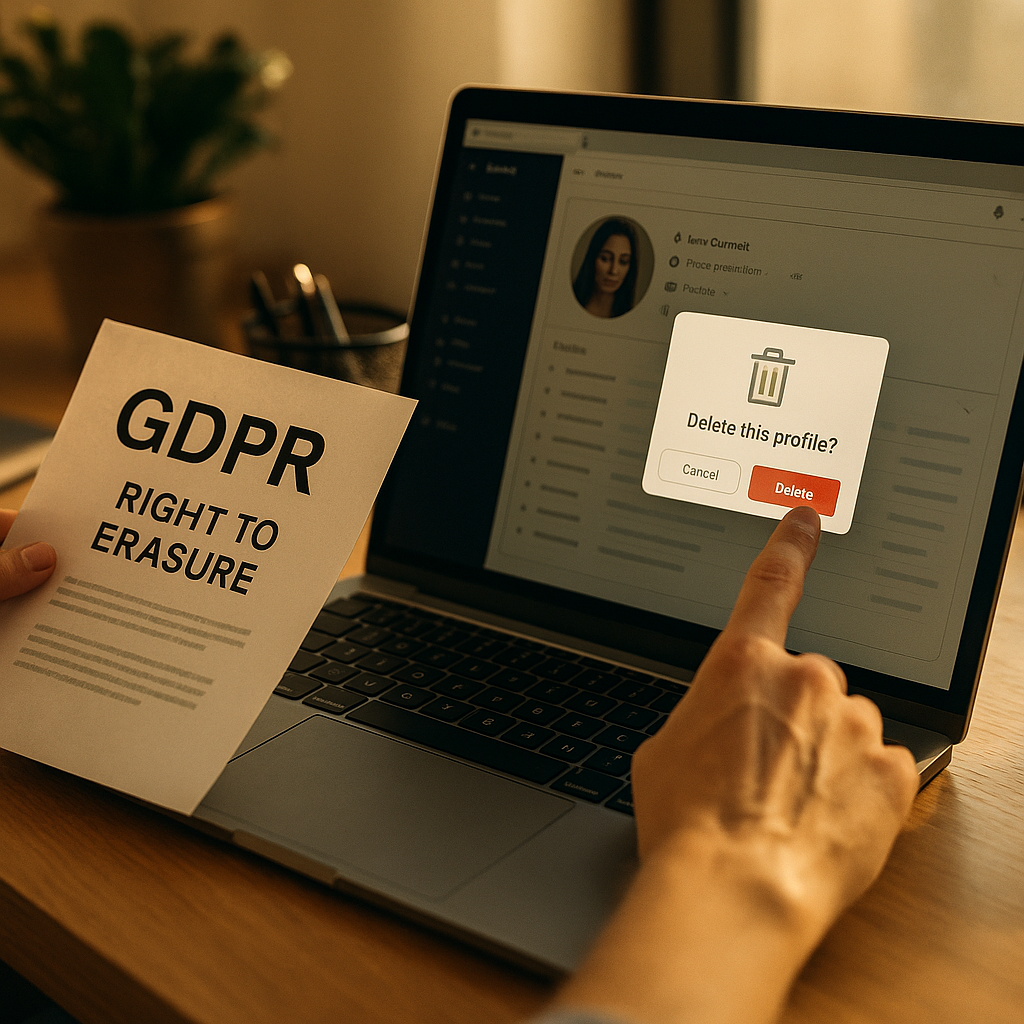 GDPR Right to Erasure, Closing the Creator CRM Gap