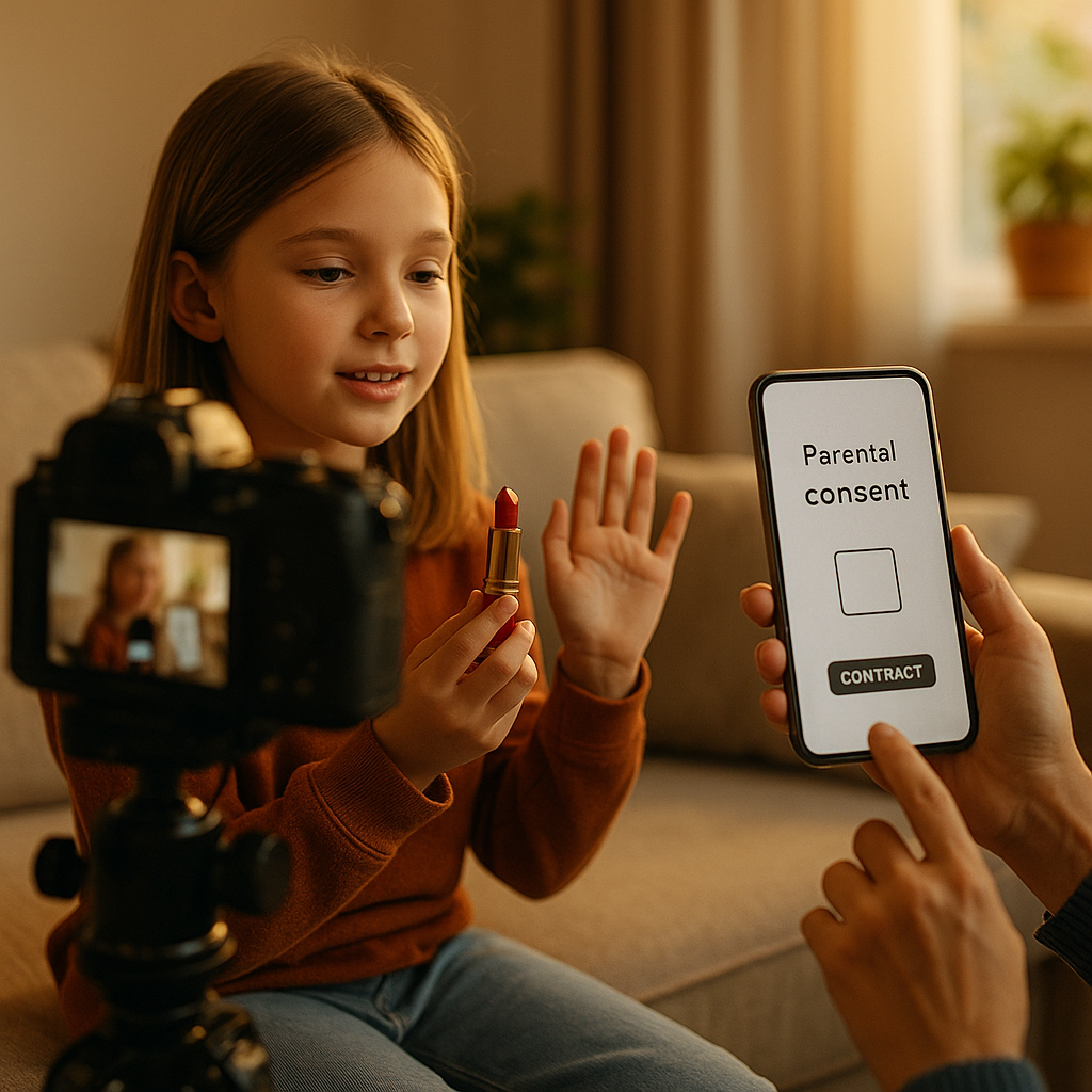 Parental Consent Management, Closing the Kidfluencer Brand Gap