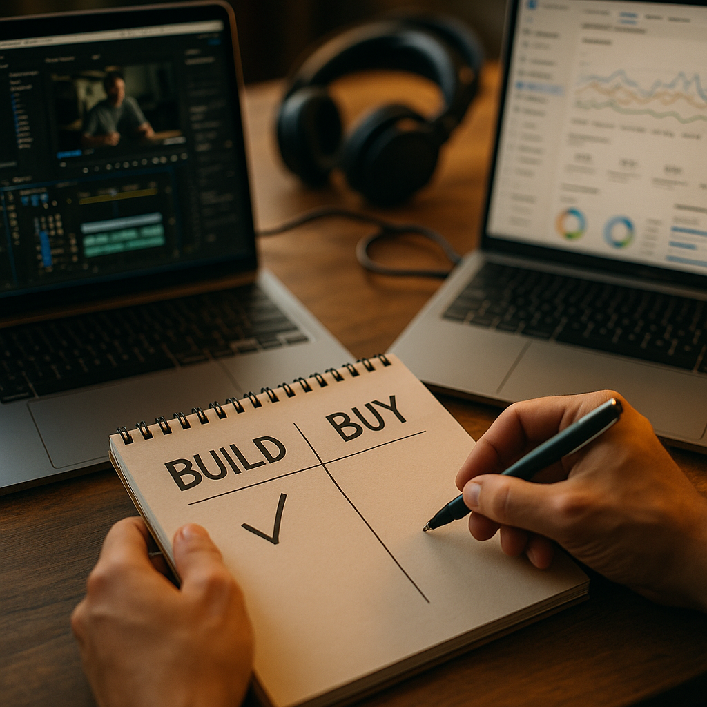 Build vs Buy Creator Infrastructure, A Lifecycle Decision Framework