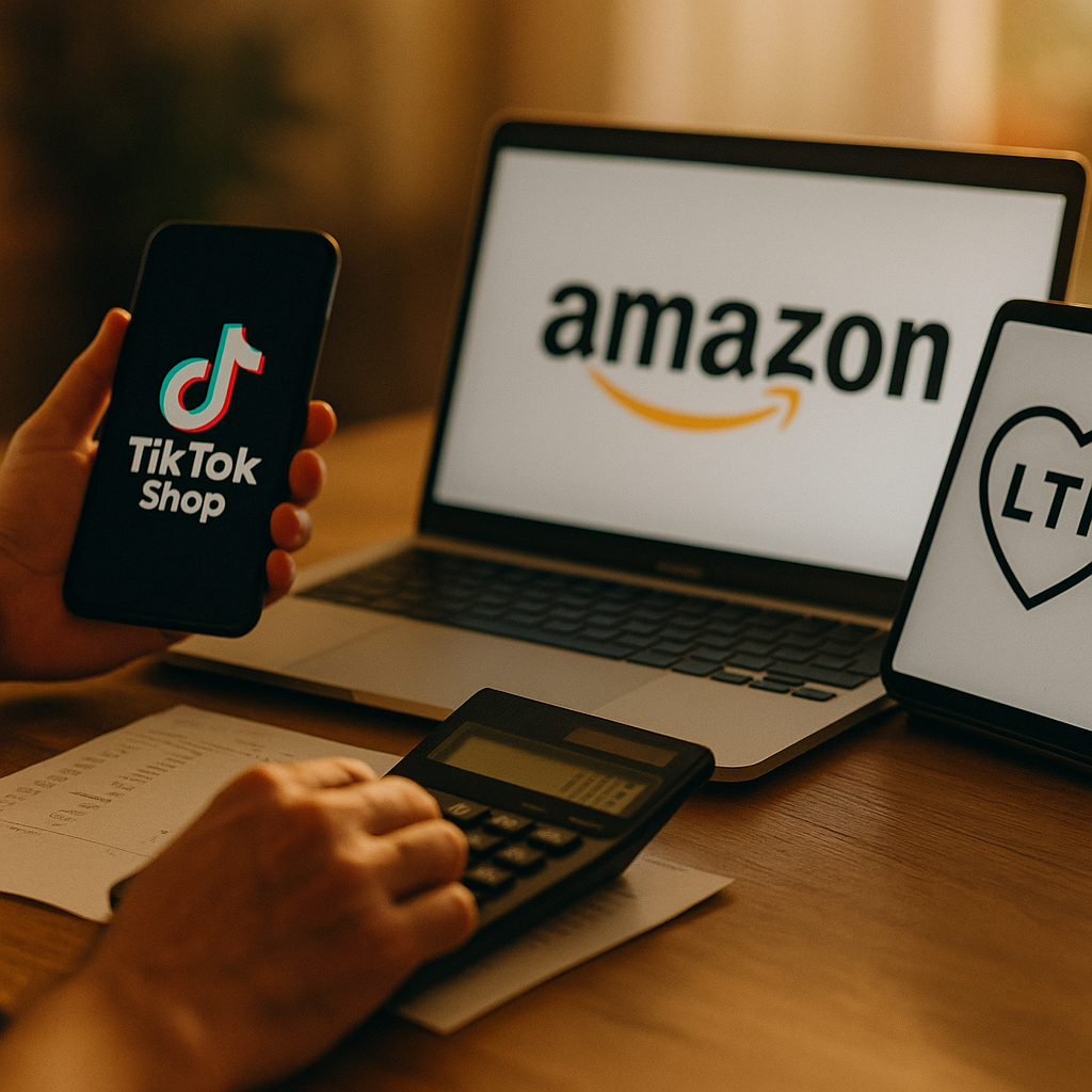 TikTok Shop vs Amazon vs LTK: Which Payout Protects Margin