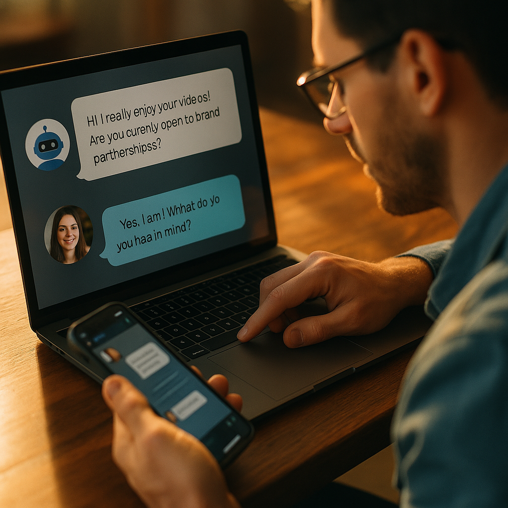 AI Outreach Agents Draft Creator DMs, Human Review Wins Replies