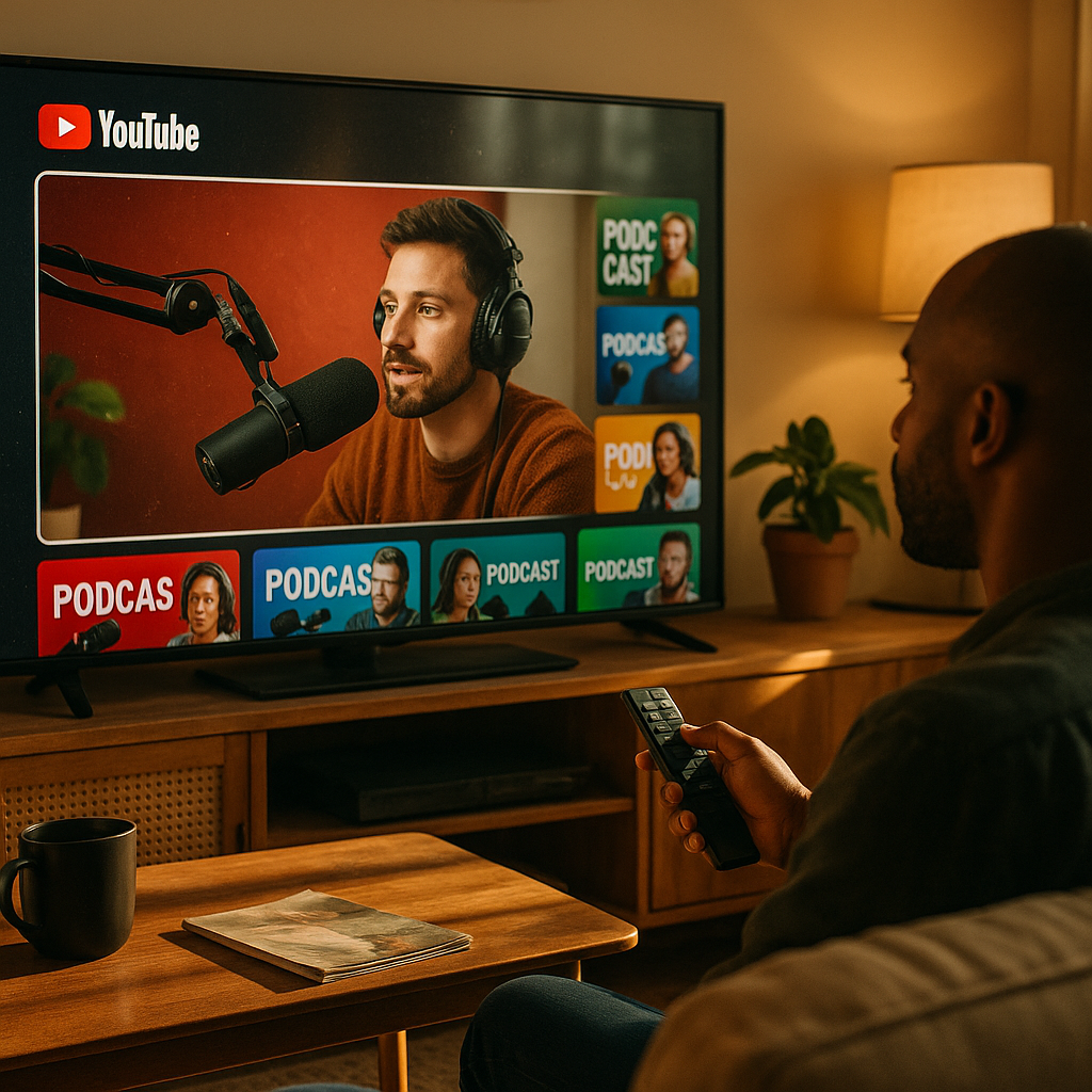YouTube Podcasts Tab: A Brand Living Room Ad Playbook