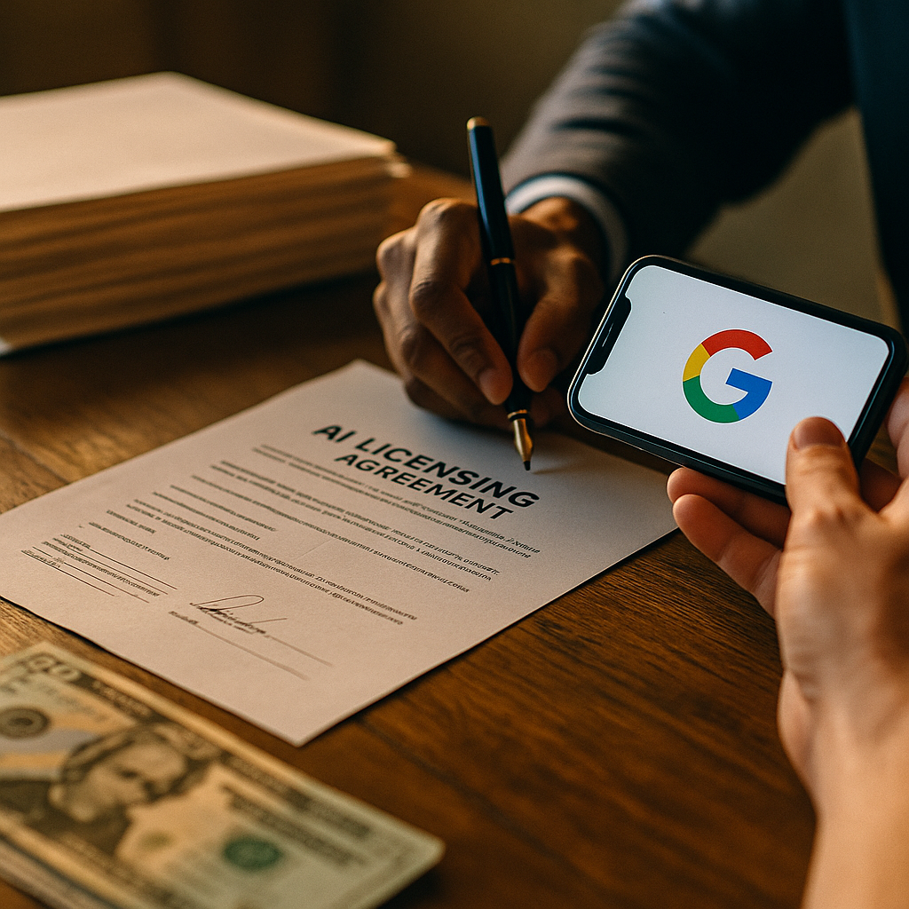 Googles AI Licensing Splits Creator Pay, Contracts Lag